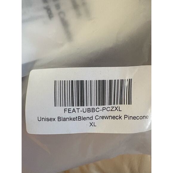 Feat full set of crew blanket blend &  joggers pinecone brown size xl - Picture 2 of 6